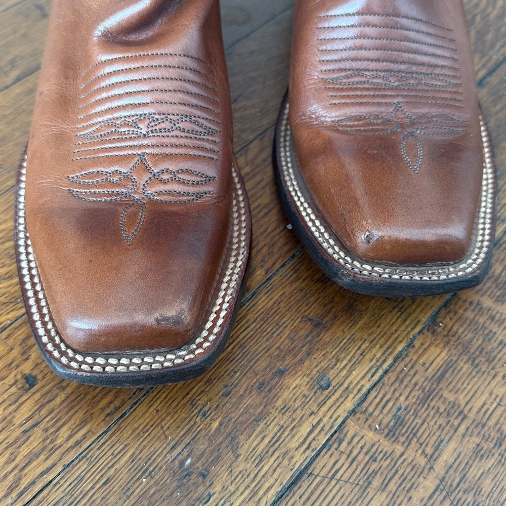 Gorgeous Vintage Justin Cowboy boots size 7 - Picture 8 of 9